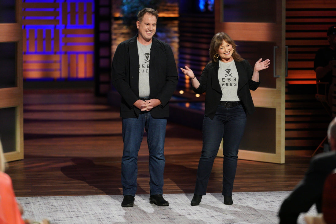 Our Shark Tank episode is now available on YouTube! - Rebel Cheese