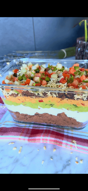 Ultimate Vegan 7-Layer Dip for the Big Game - Rebel Cheese