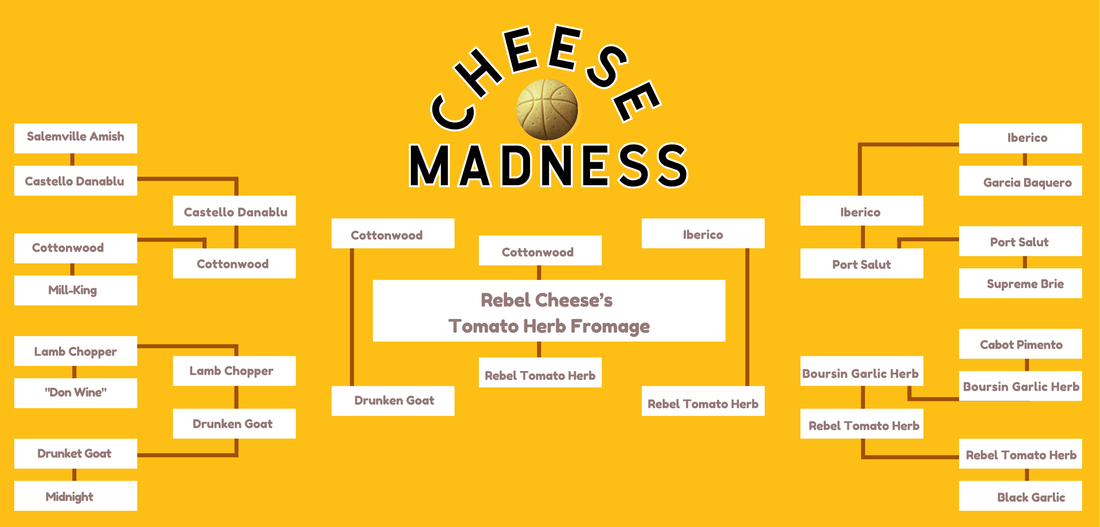 Our Vegan Cheese Just Beat 14 Dairy Cheeses in Cheese Madness - Rebel Cheese