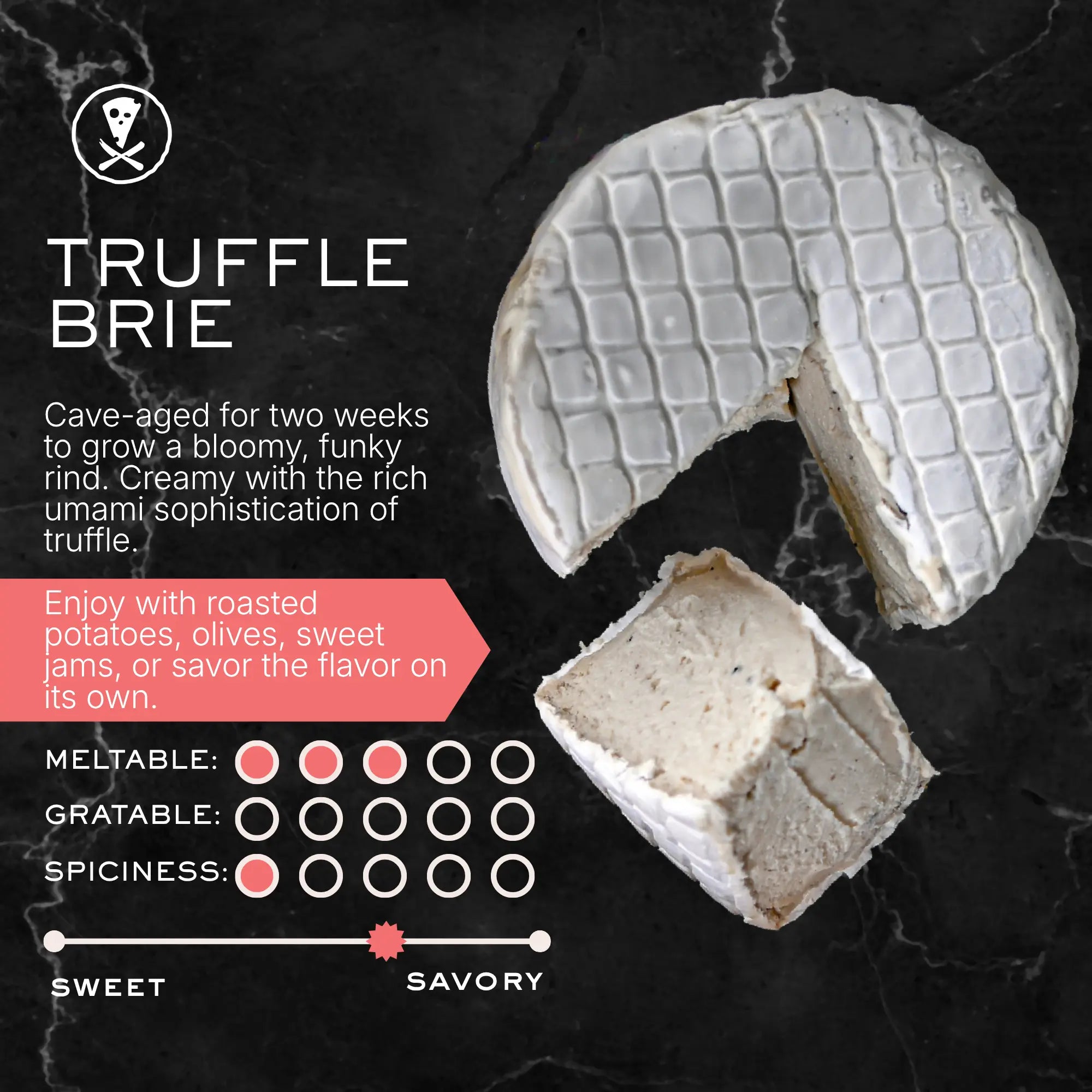 Cave-Aged Truffle Brie
