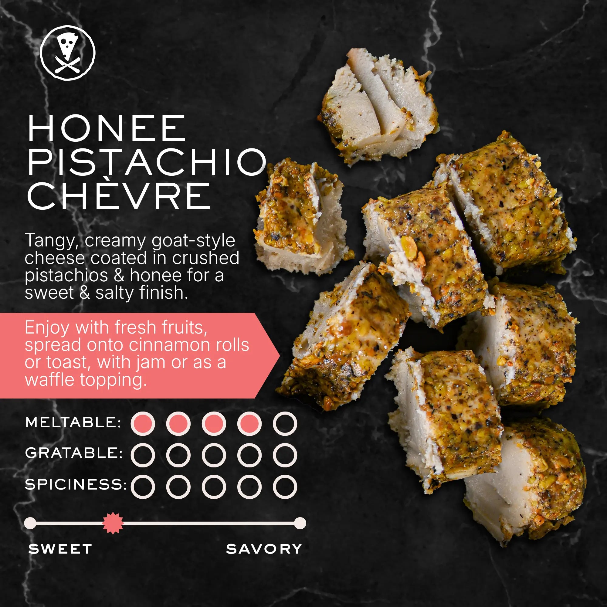 Honee Pistachio Chèvre