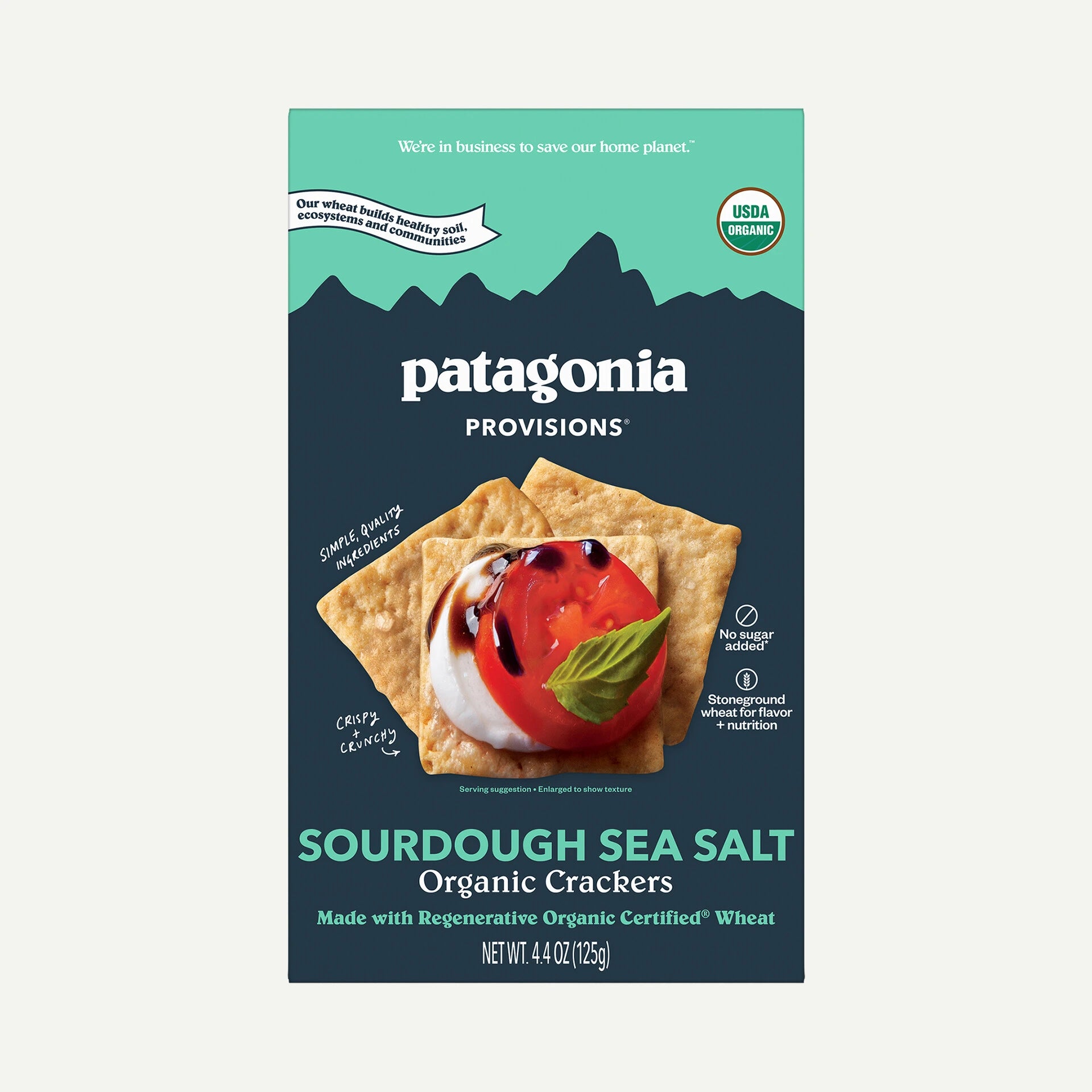 Patagonia Sourdough Sea Salt Crackers
