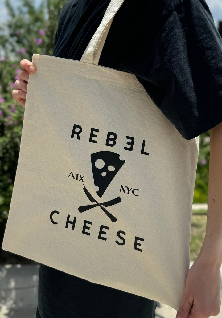 Rebel Cheese Tote Bag