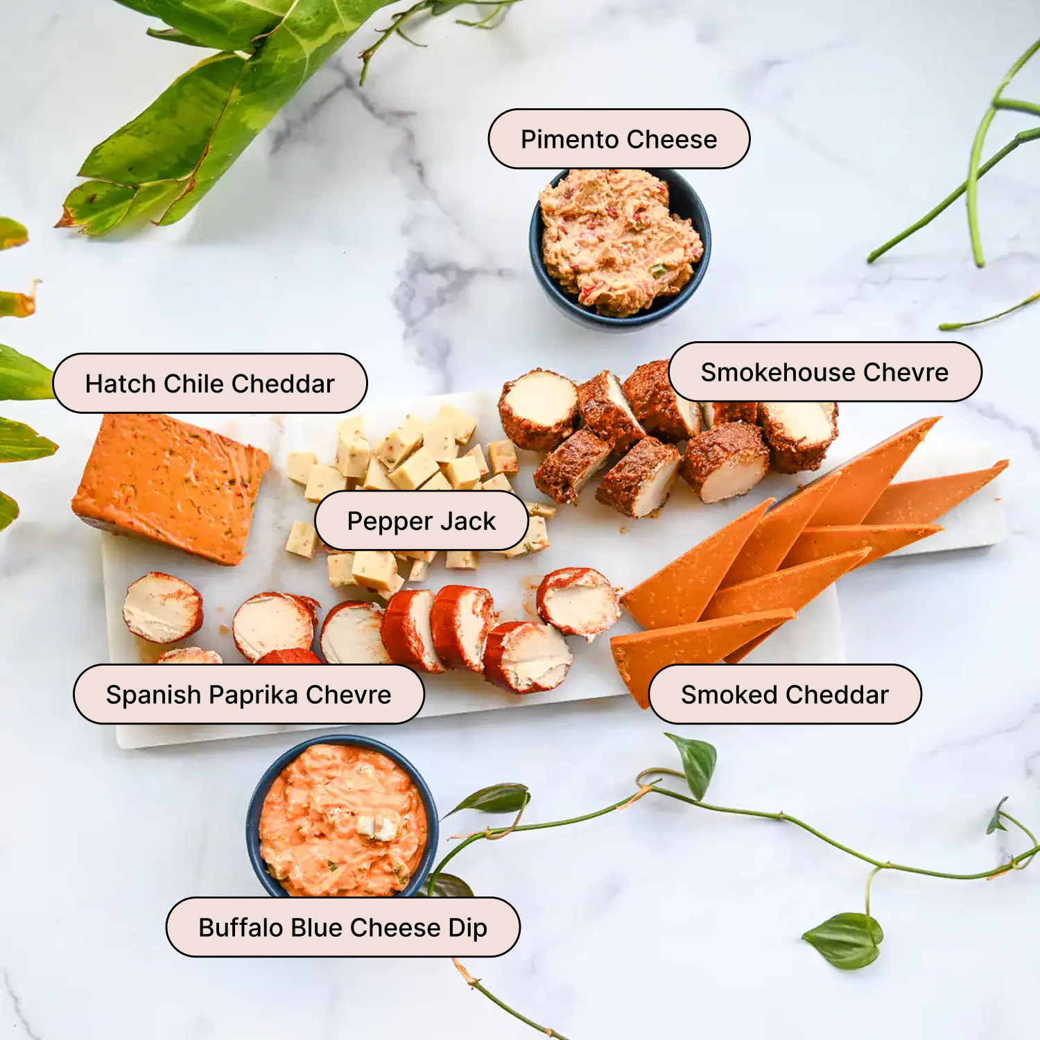 Summer Sizzle Cheese Board | Bold Dairy-Free Cheese for BBQs