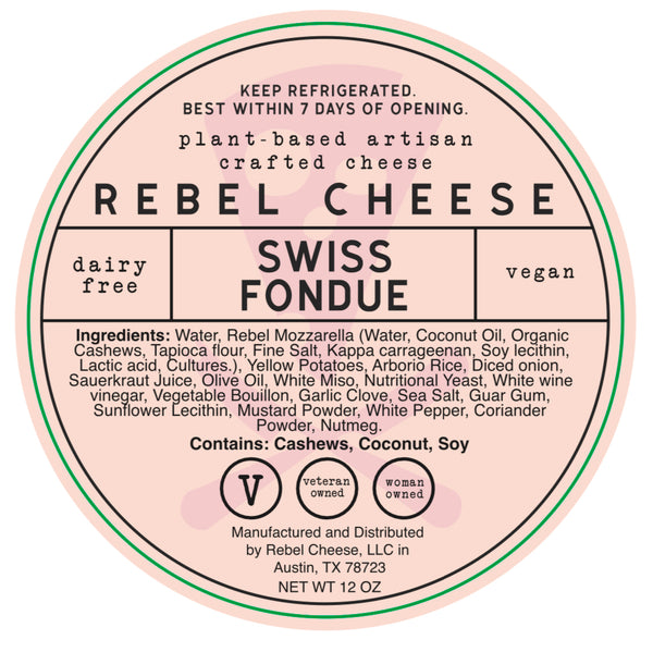 Swiss Fondue ingredients