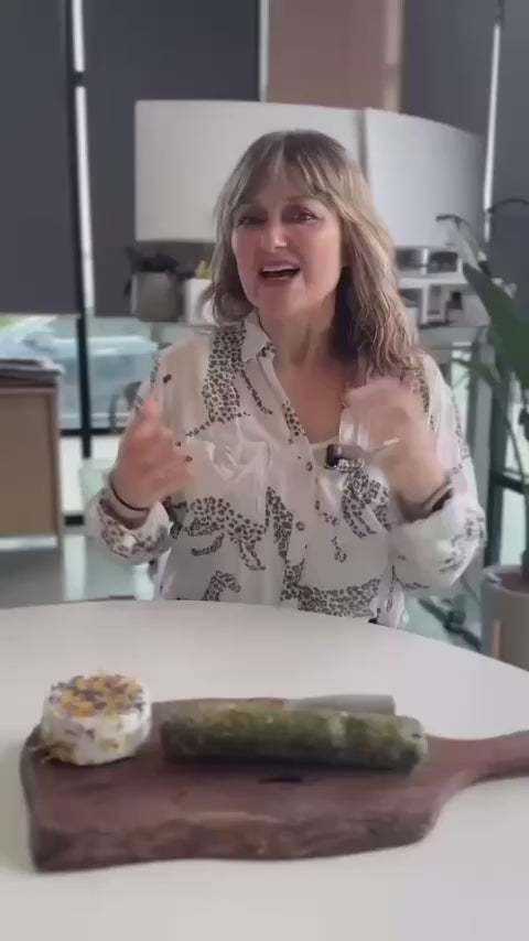Kirsten introducing the new cheeses for the Mother's Day Box