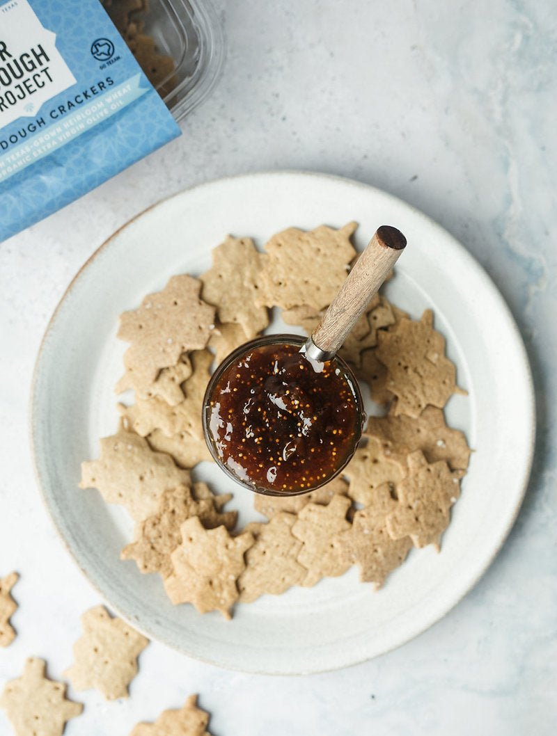 Sea Salt Sourdough Crackers - Rebel Cheese