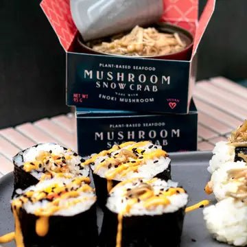 Mushroom Snow Crab & Celery Root Smoked Whitefish - Rebel Cheese