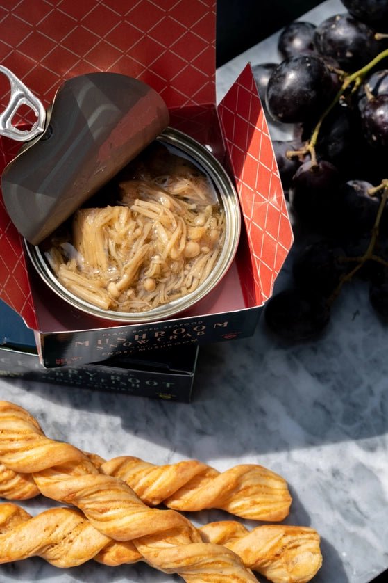 Mushroom Snow Crab & Celery Root Smoked Whitefish - Rebel Cheese