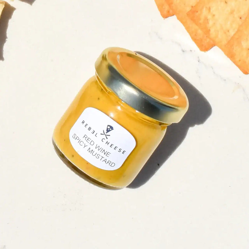 Rebel Cheese Red Wine Spicy Mustard