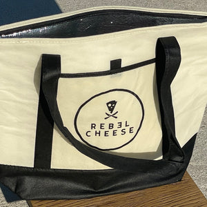 Rebel Cheese Insulated White Bag - Rebel Cheese