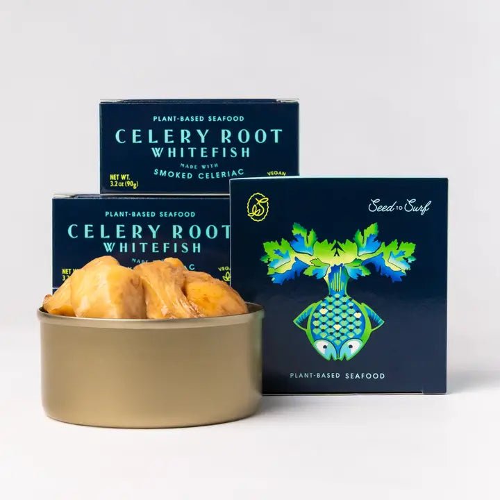 Mushroom Snow Crab & Celery Root Smoked Whitefish - Rebel Cheese