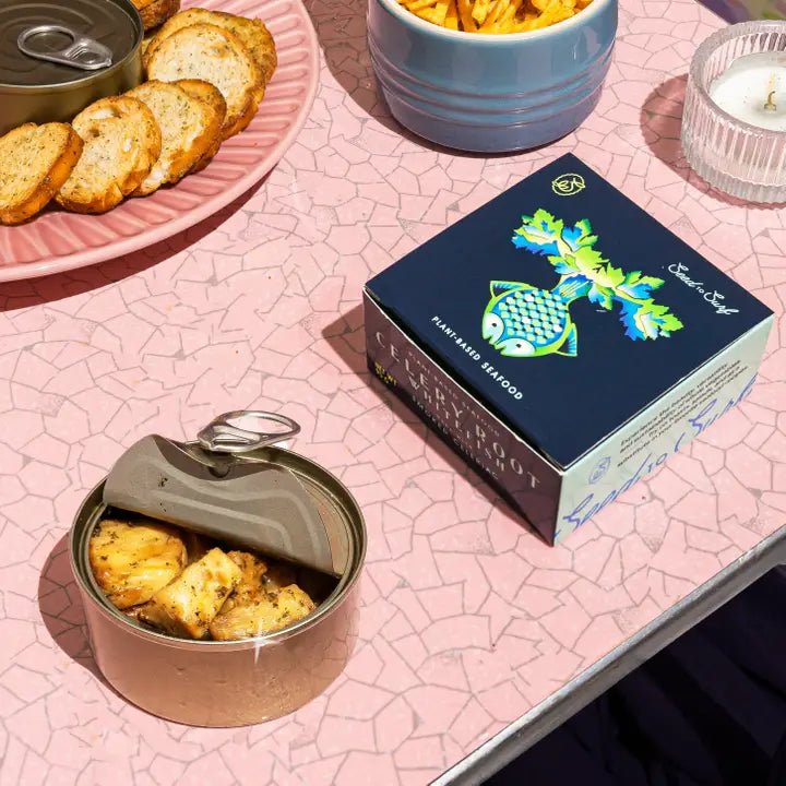 Mushroom Snow Crab & Celery Root Smoked Whitefish - Rebel Cheese